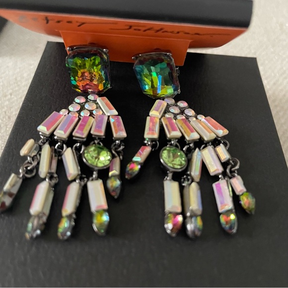 BETSEY JOHNSON Halloween Ghoul Friends hand drop Skeleton Hands earrings NWT - Picture 6 of 6